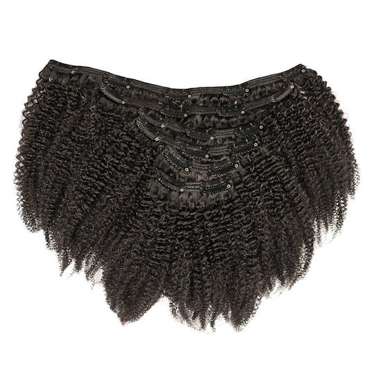 Extensions Clip in - Afro Crépus Kinky Curly 4B/4C