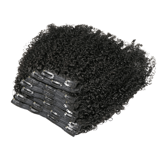 Extensions Clip in - Bouclé Frisé / Kinky Curly