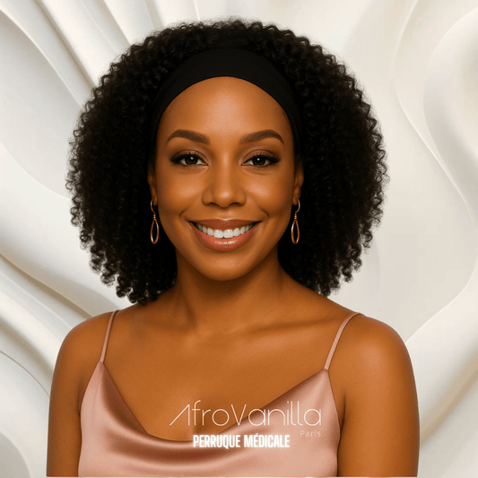 Perruque Bandeau Médicale - Curly 3C