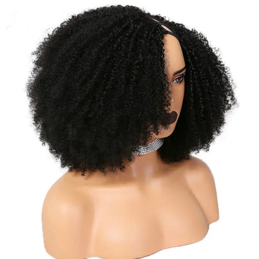 Perruque en U Part - Kinky Curly 4B - AfroVanilla