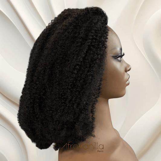 Perruque Demi-tête | Afro Kinky Curly 4C