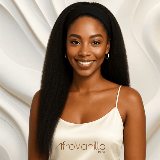 Perruque Bandeau - Kinky Straight