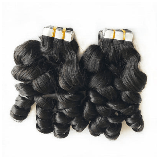 Extensions Adhesives Tape- in - Bouclé Bouncy Curly