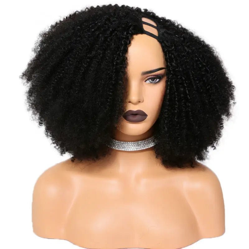 Perruque en U Part - Kinky Curly 4B - AfroVanilla